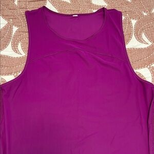 Lululemon Athletica Magenta Tank Top